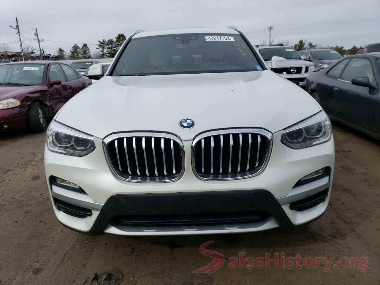 5UXTR9C56KLR10279 2019 BMW X3