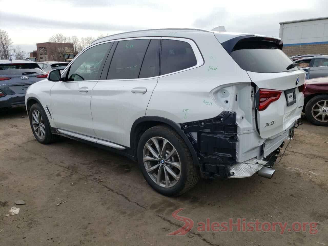 5UXTR9C56KLR10279 2019 BMW X3