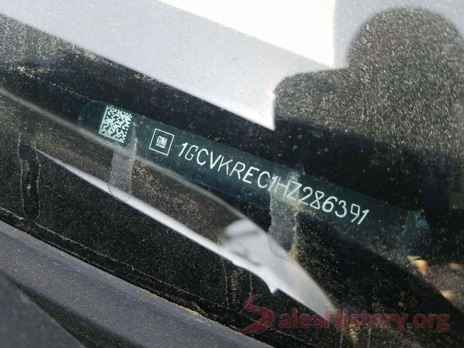 1GCVKREC1HZ286391 2017 CHEVROLET SILVERADO