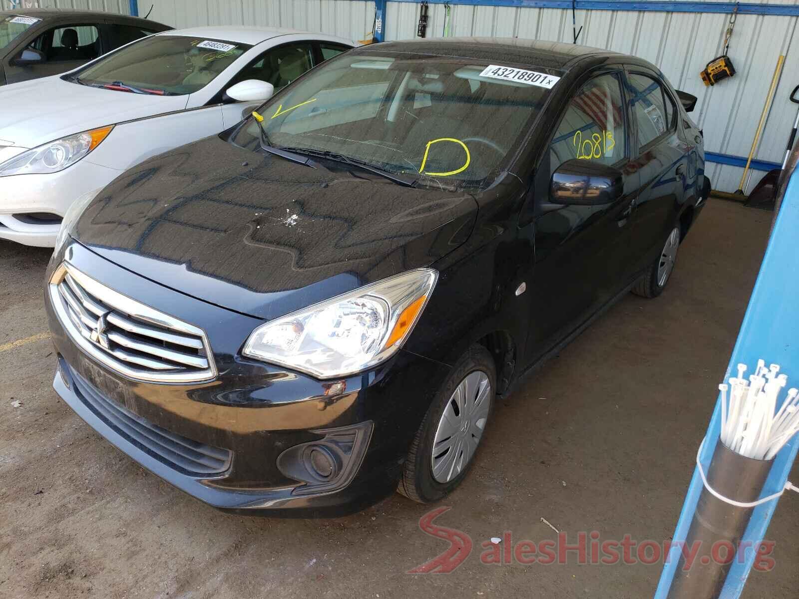 ML32F3FJ0KHF11680 2019 MITSUBISHI MIRAGE