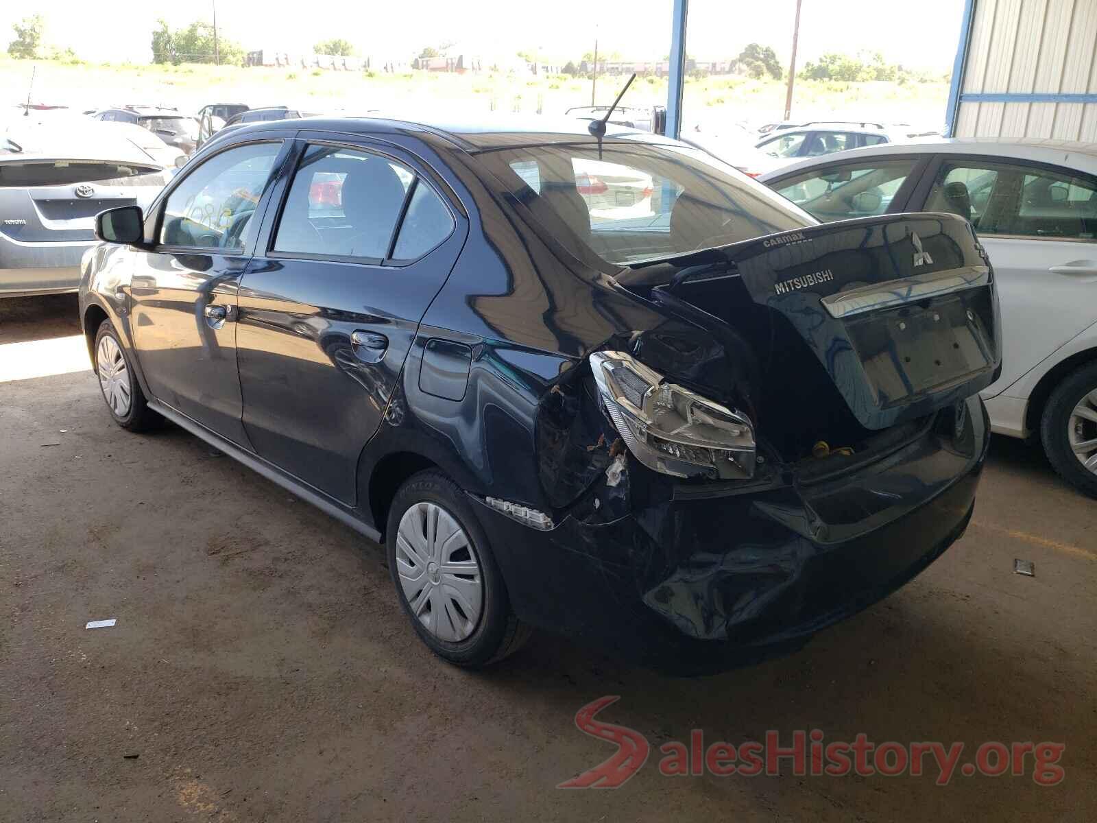 ML32F3FJ0KHF11680 2019 MITSUBISHI MIRAGE