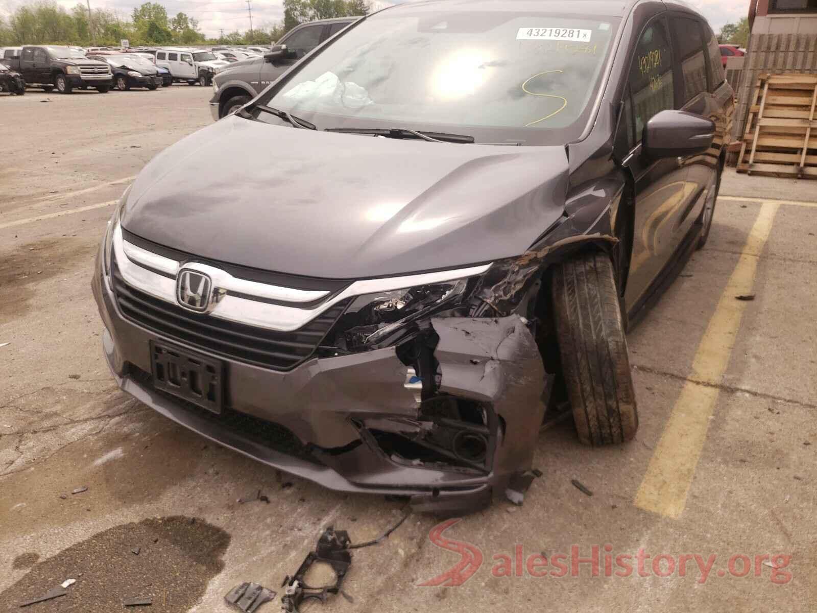 5FNRL6H70KB079208 2019 HONDA ODYSSEY