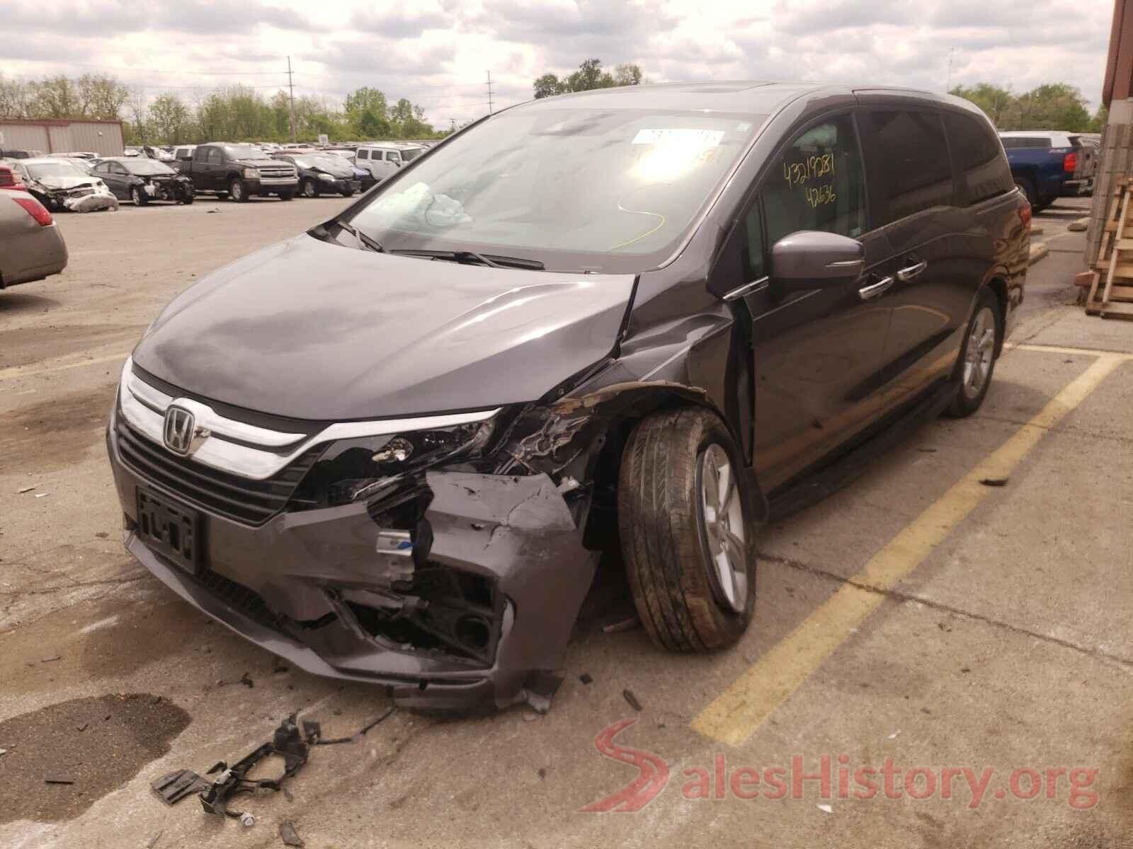 5FNRL6H70KB079208 2019 HONDA ODYSSEY