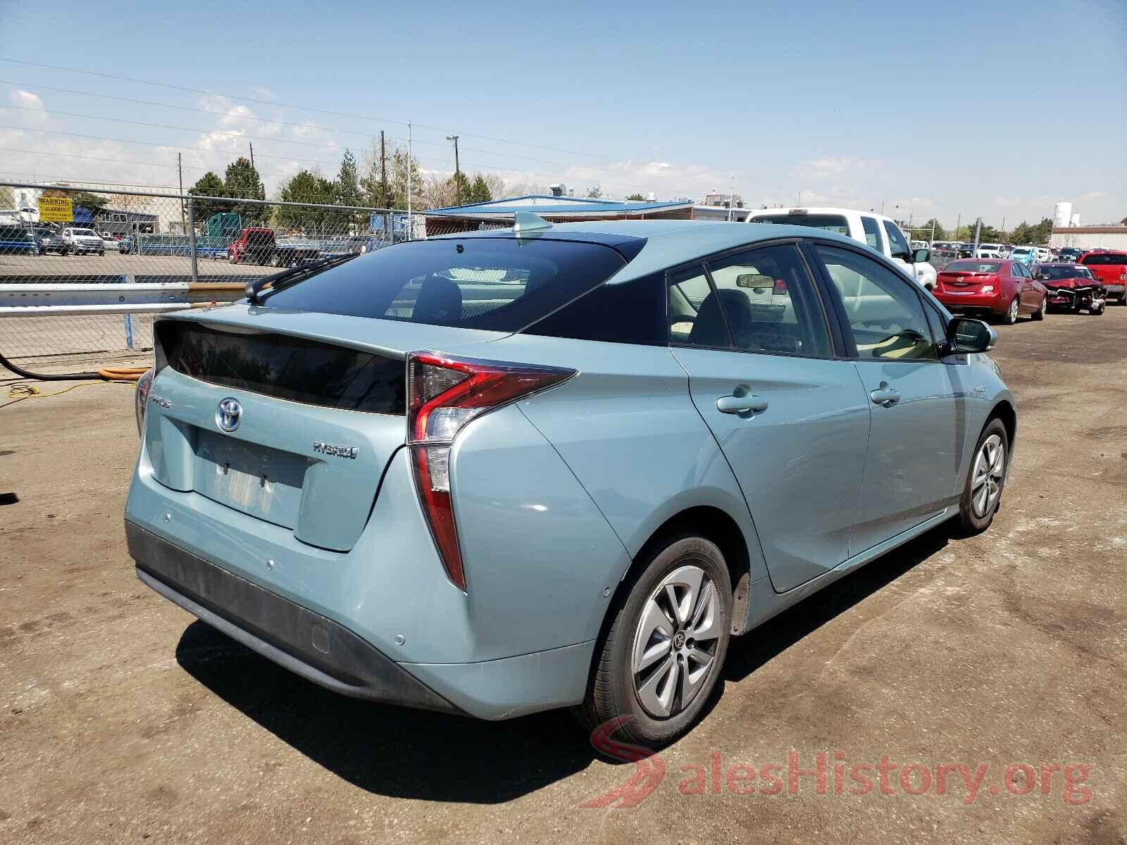 JTDKBRFU1J3590744 2018 TOYOTA PRIUS