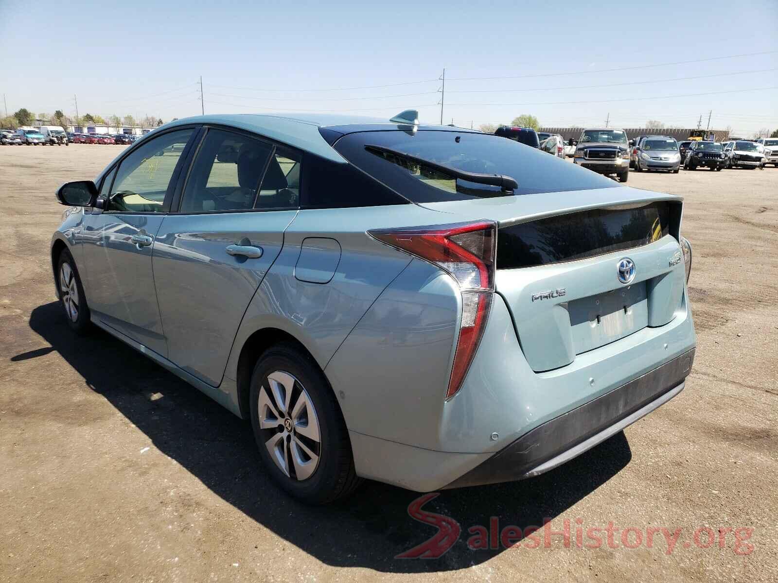 JTDKBRFU1J3590744 2018 TOYOTA PRIUS