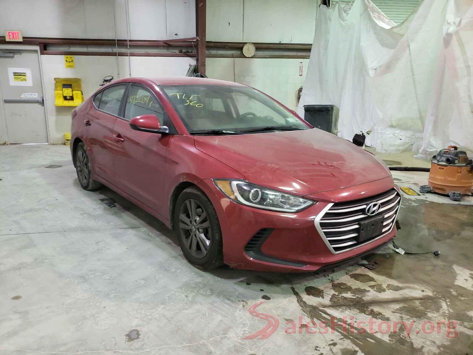 5NPD84LF3JH323819 2018 HYUNDAI ELANTRA