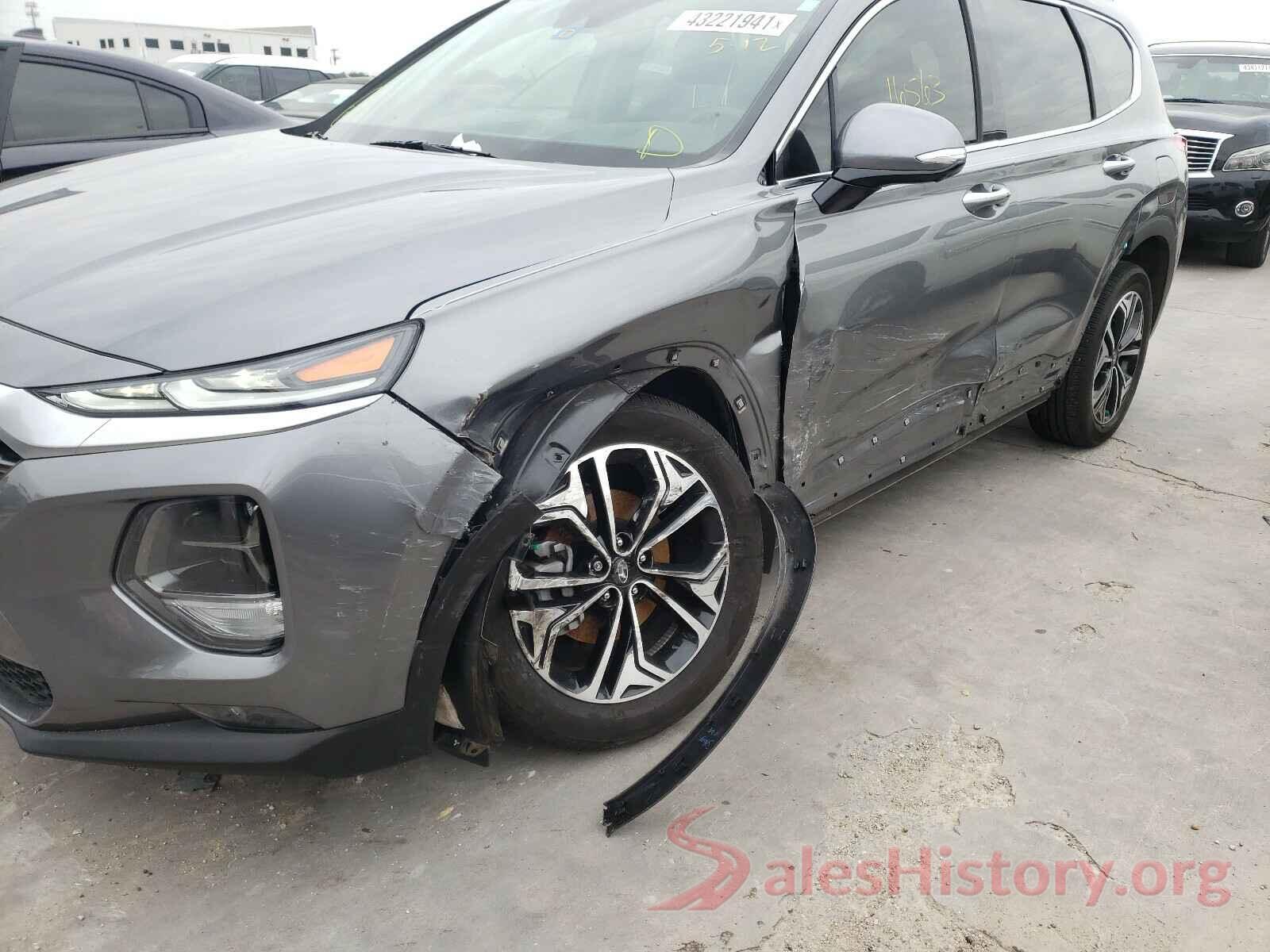 5NMS53AA9KH069629 2019 HYUNDAI SANTA FE