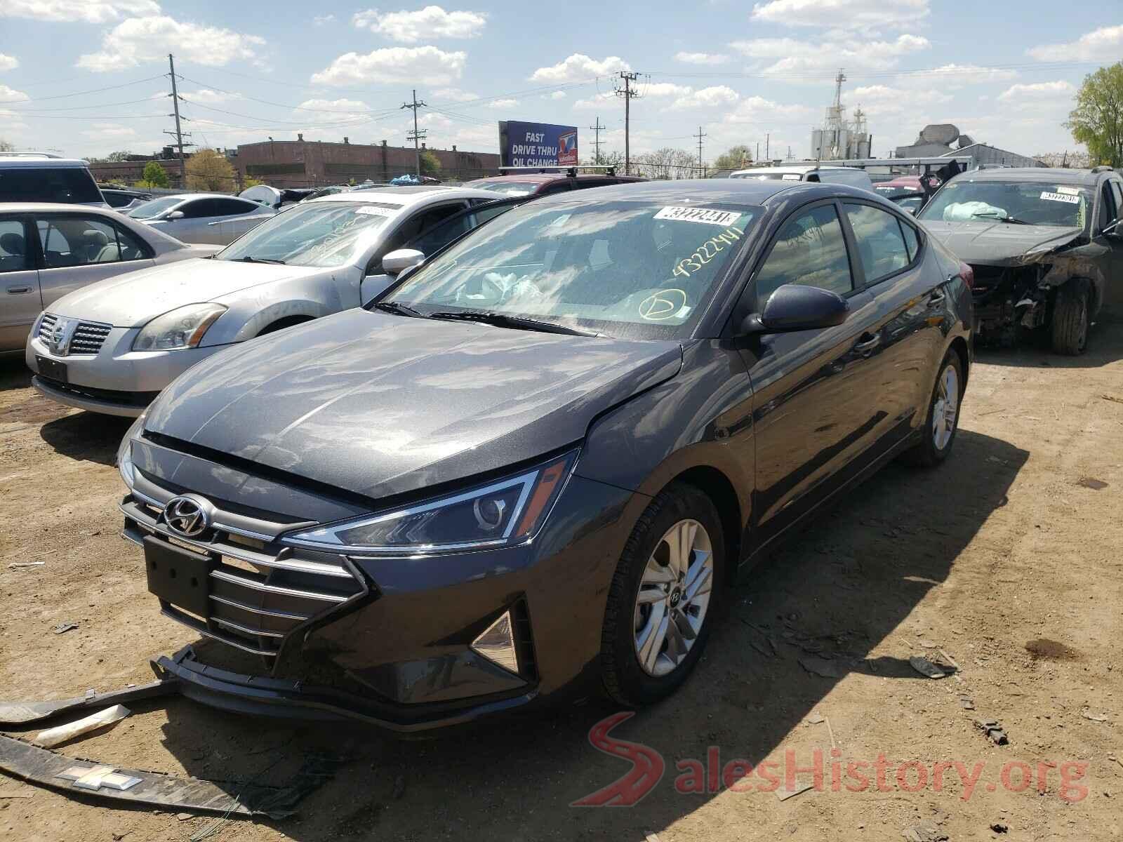 5NPD84LF9LH620161 2020 HYUNDAI ELANTRA