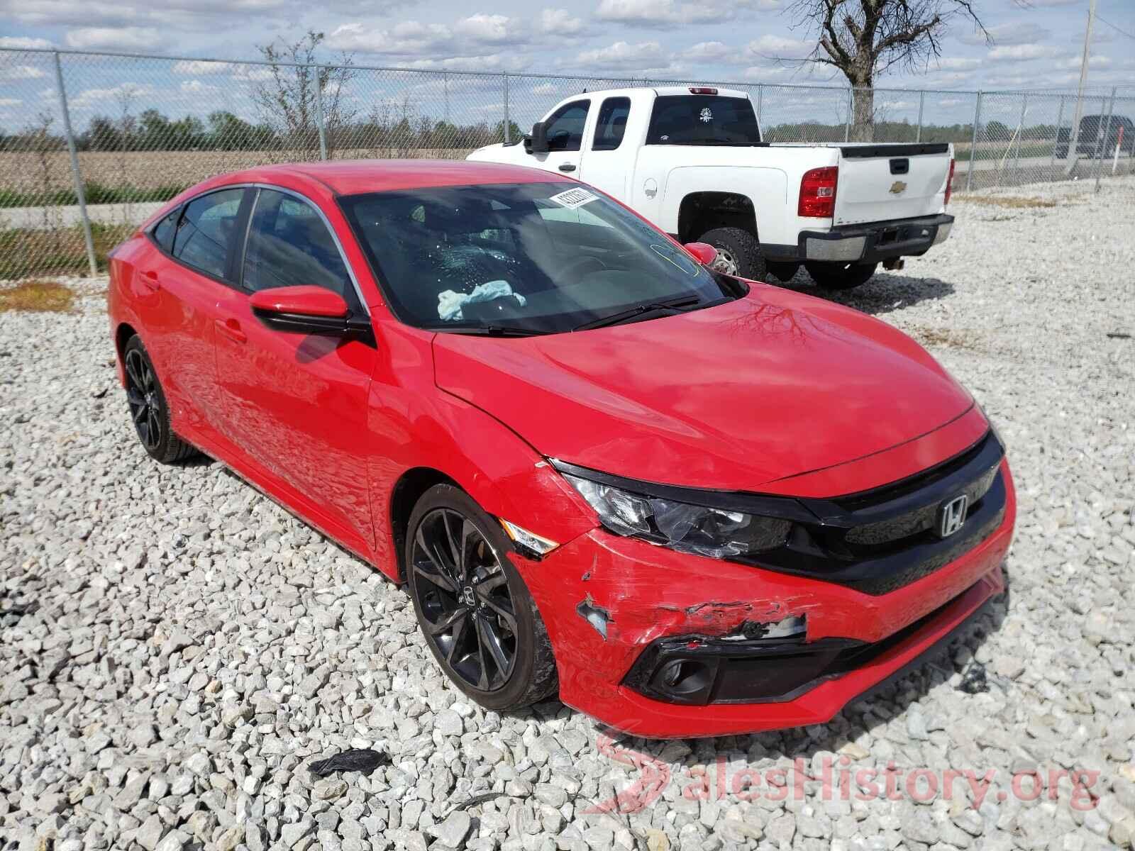 2HGFC2F8XKH578262 2019 HONDA CIVIC