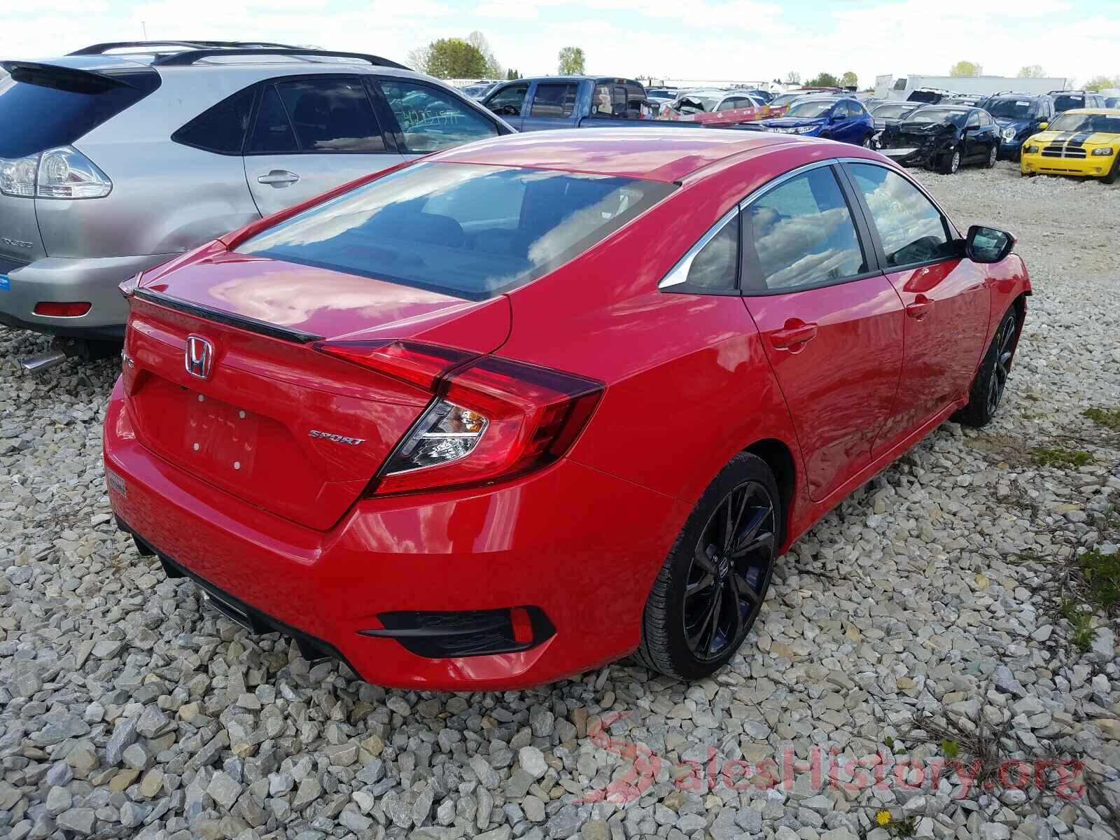 2HGFC2F8XKH578262 2019 HONDA CIVIC