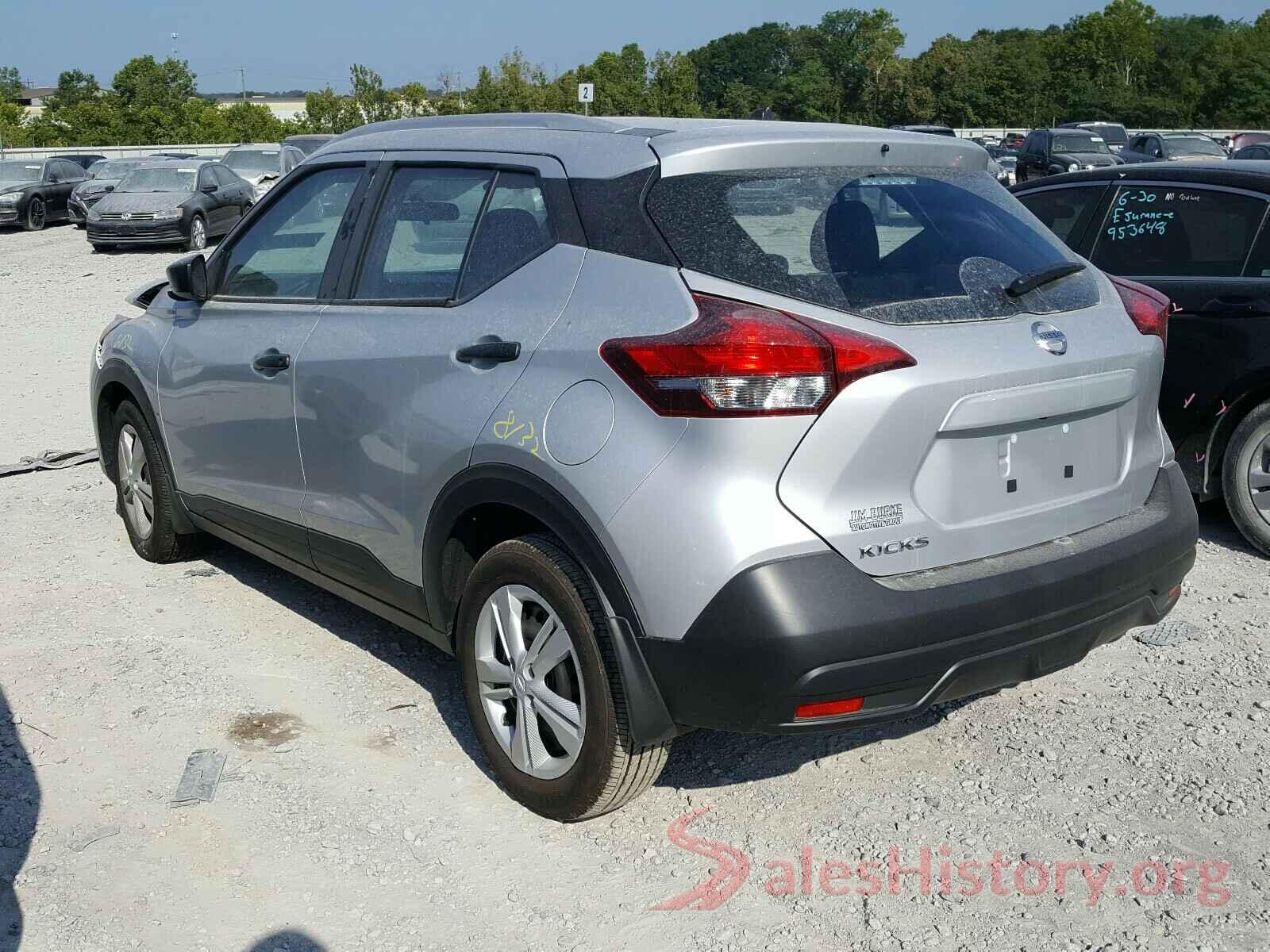 3N1CP5CU6KL564278 2019 NISSAN KICKS