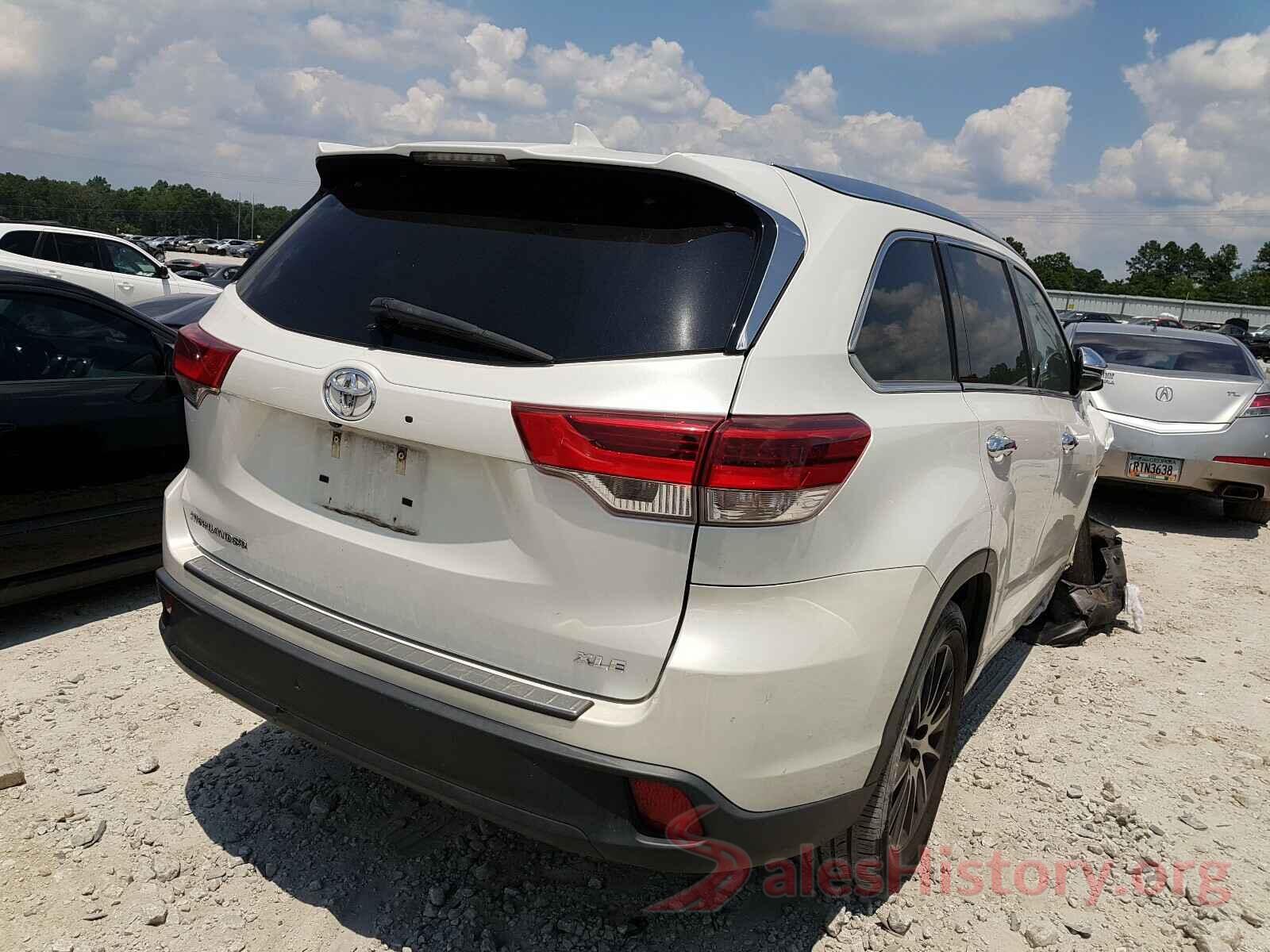 5TDKZRFH4HS515401 2017 TOYOTA HIGHLANDER