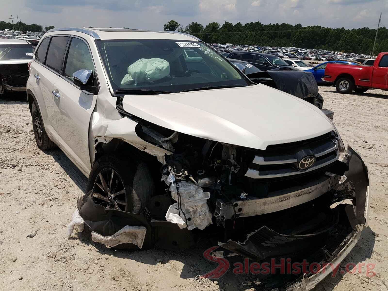 5TDKZRFH4HS515401 2017 TOYOTA HIGHLANDER