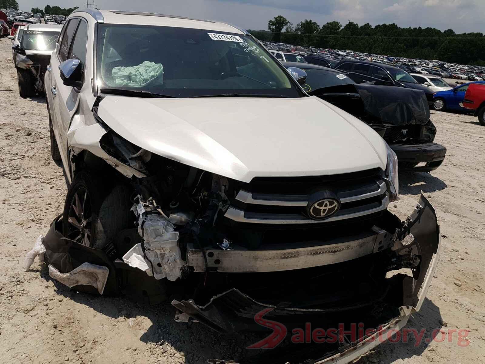 5TDKZRFH4HS515401 2017 TOYOTA HIGHLANDER