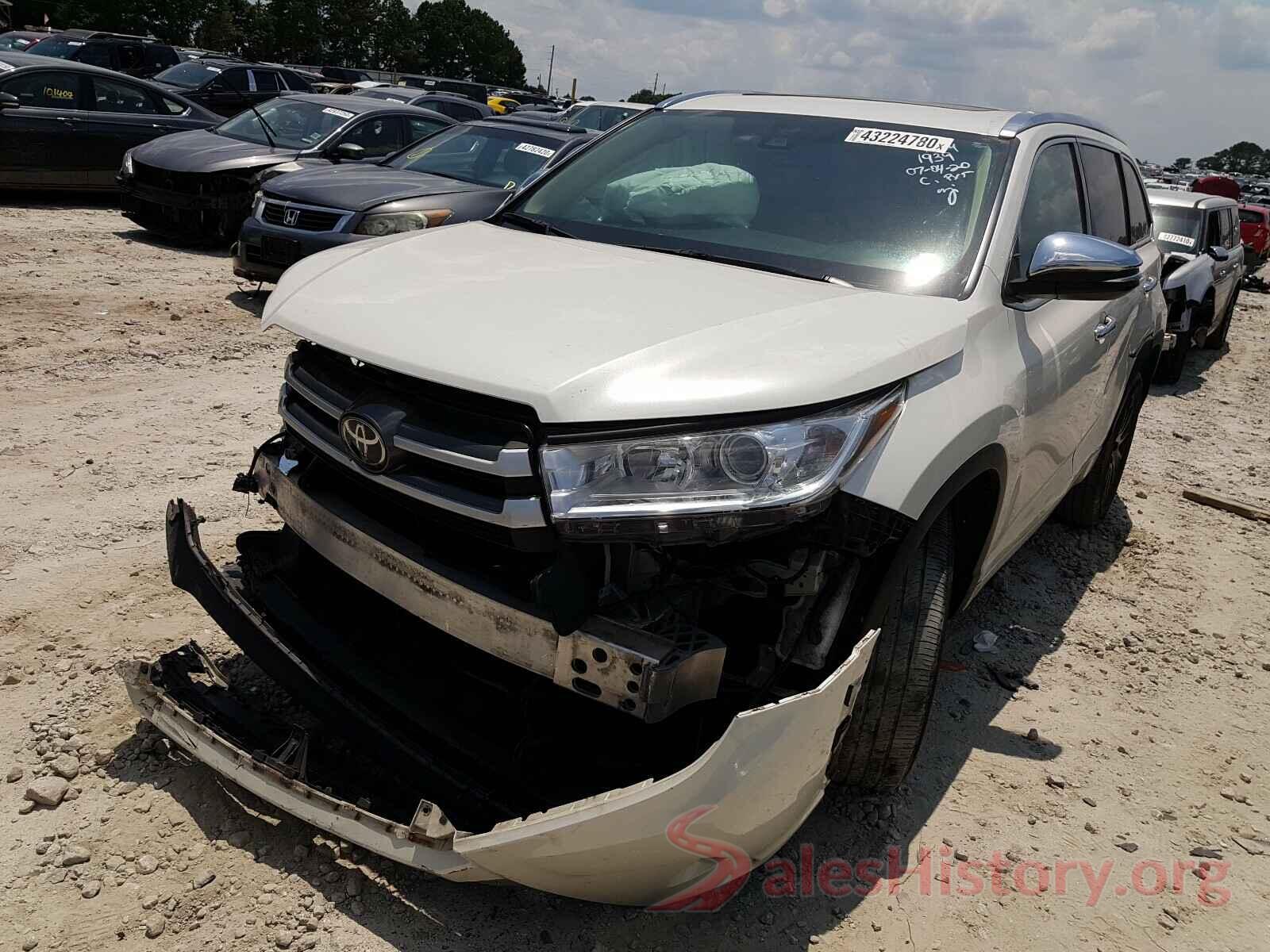 5TDKZRFH4HS515401 2017 TOYOTA HIGHLANDER