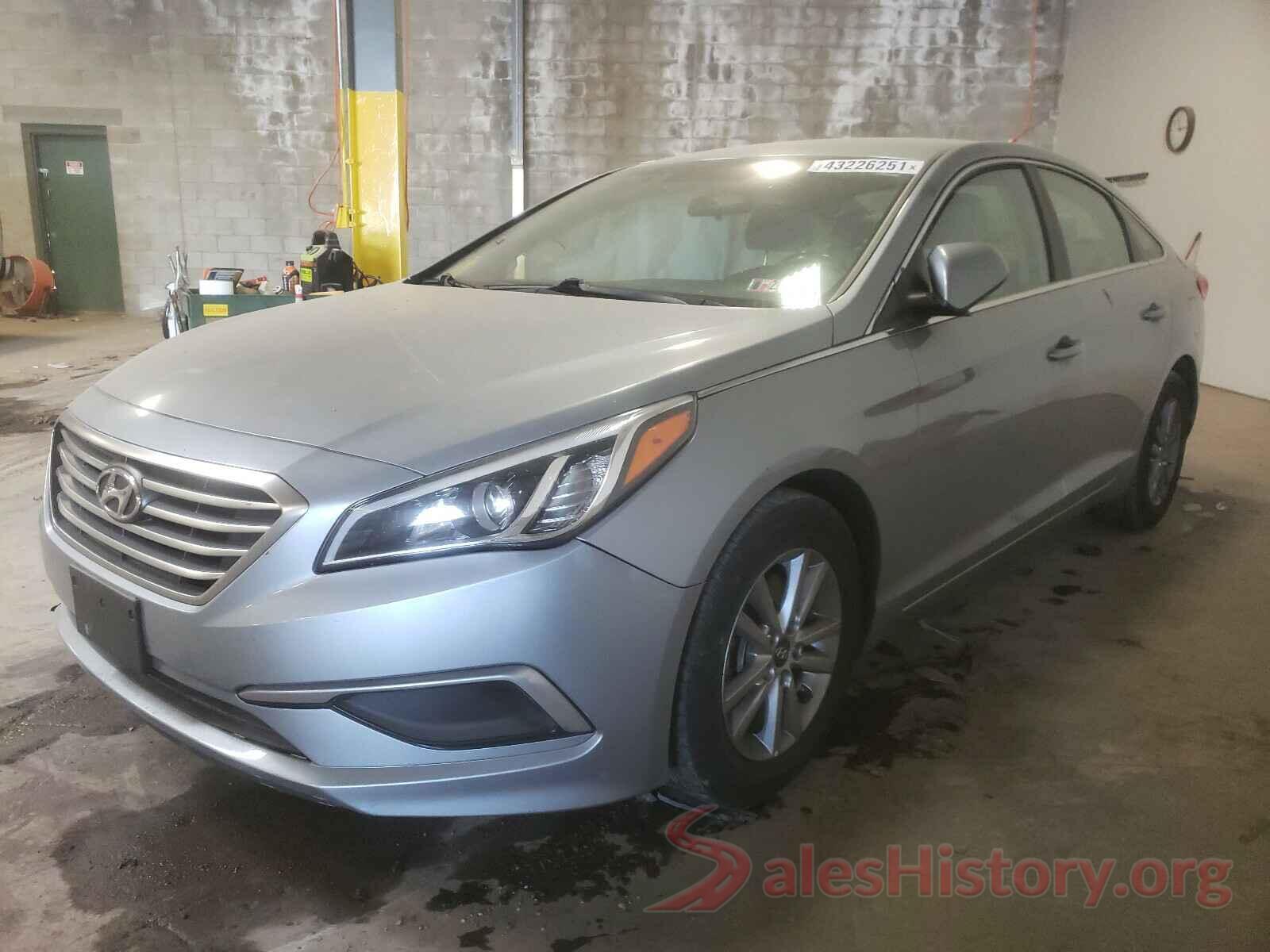 5NPE24AFXHH519999 2017 HYUNDAI SONATA