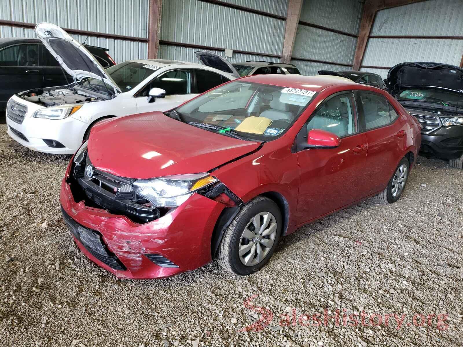 5YFBURHE0GP524993 2016 TOYOTA COROLLA