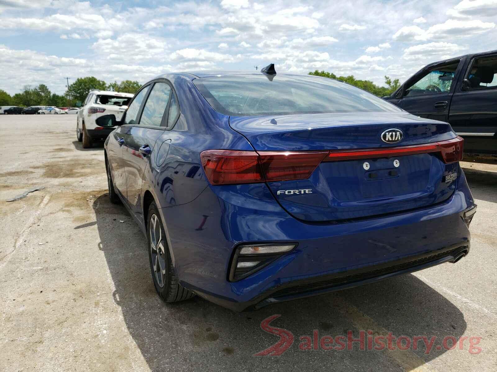 3KPF24AD8LE260333 2020 KIA FORTE