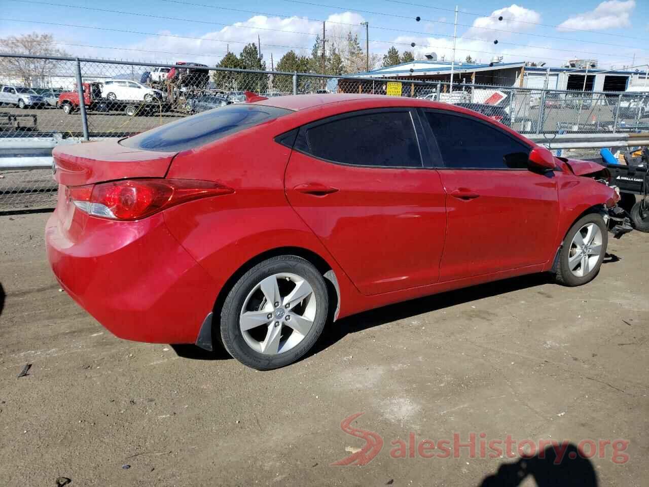 KMHDH4AE0DU940319 2013 HYUNDAI ELANTRA