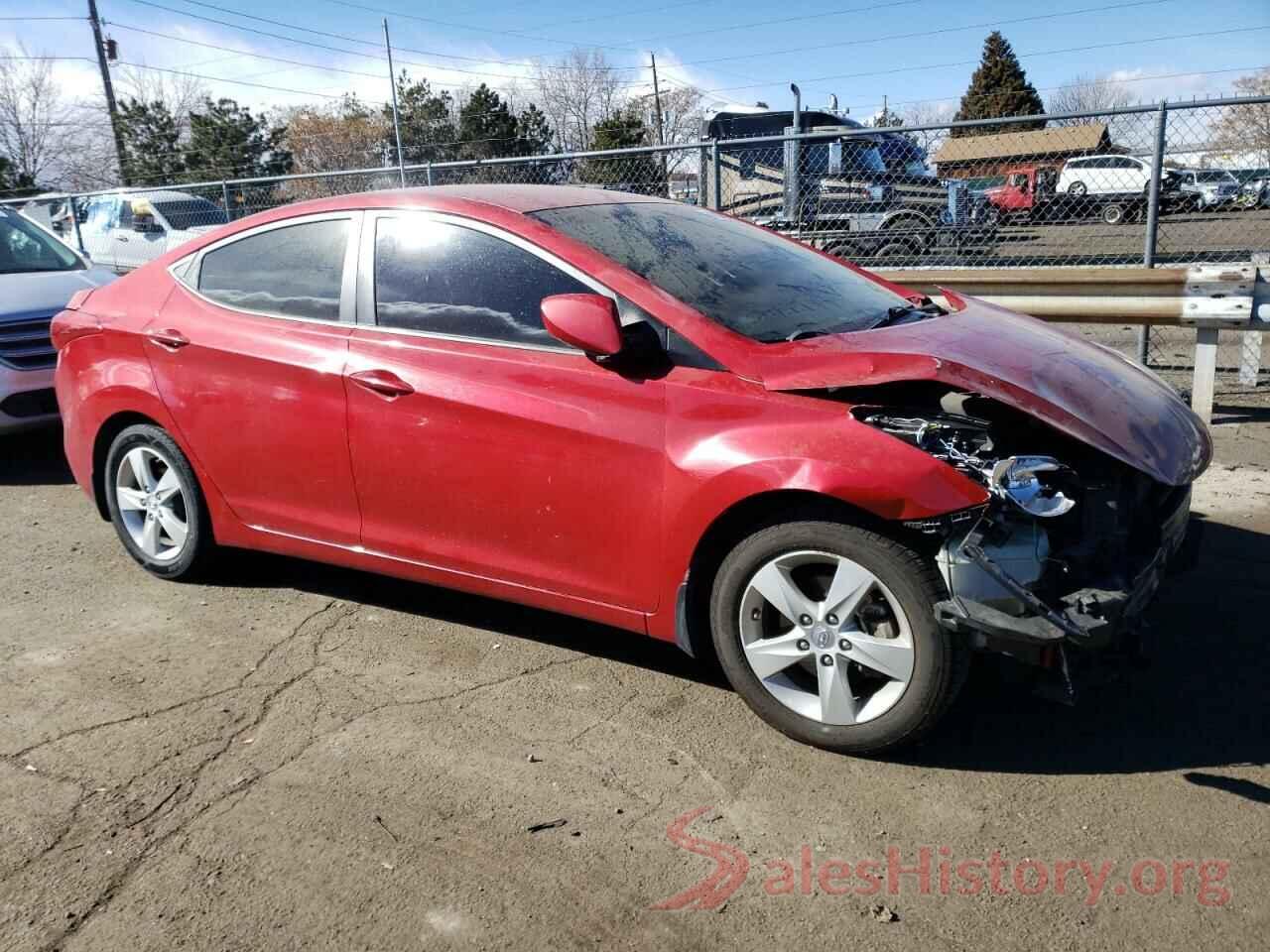 KMHDH4AE0DU940319 2013 HYUNDAI ELANTRA