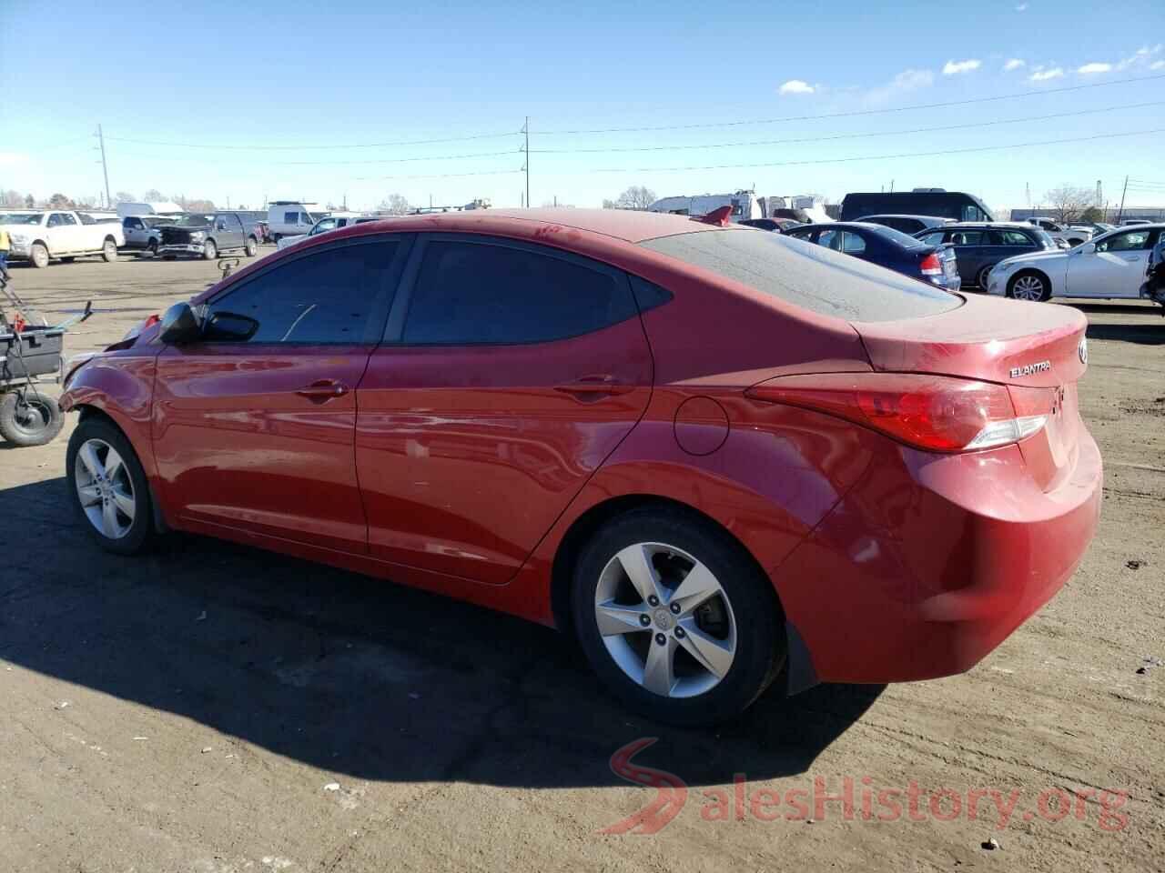 KMHDH4AE0DU940319 2013 HYUNDAI ELANTRA