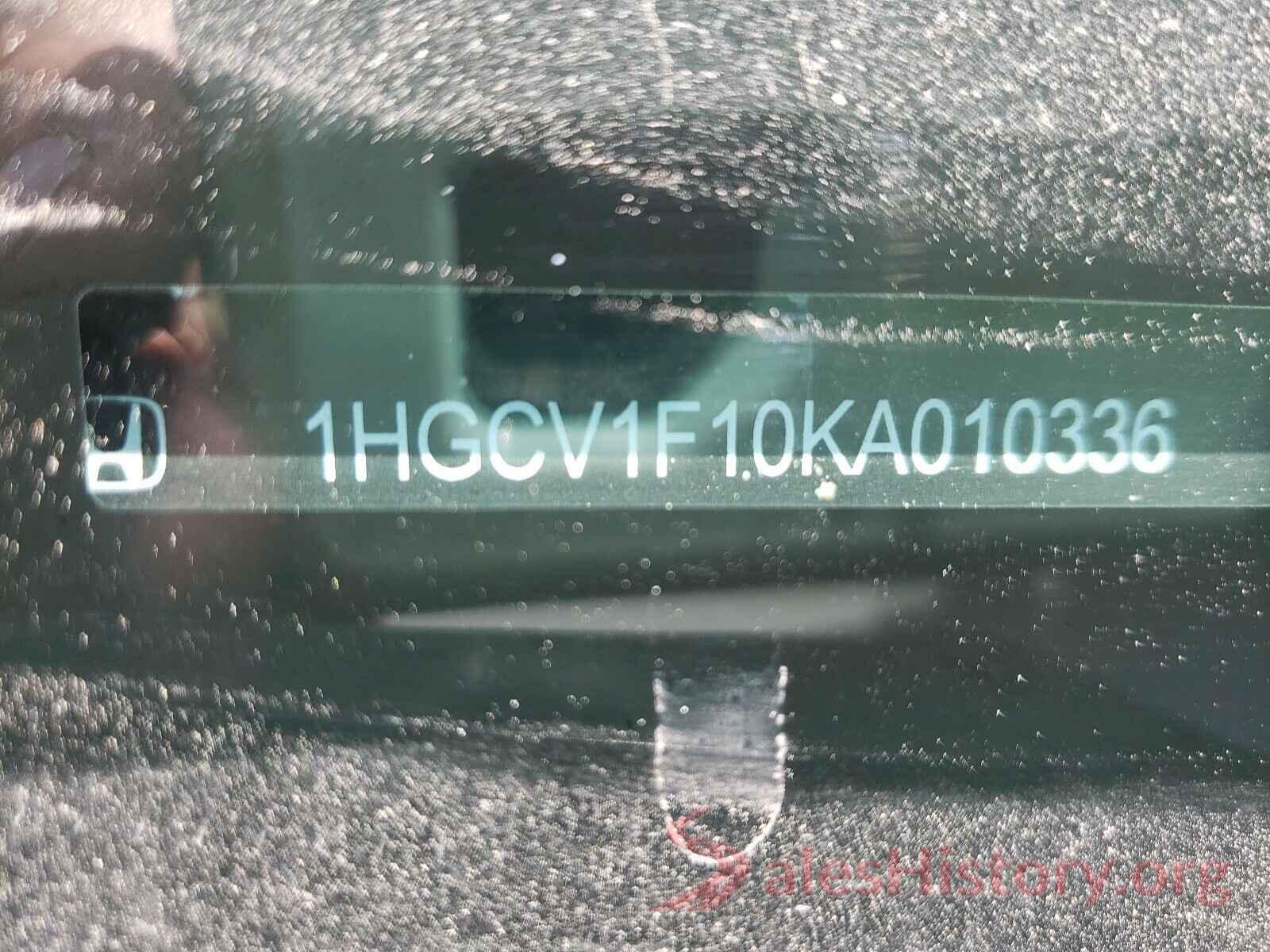 1HGCV1F10KA010336 2019 HONDA ACCORD