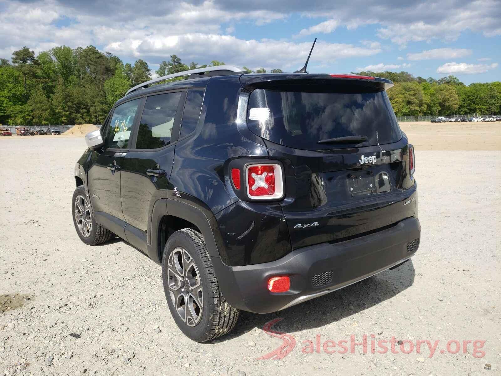 ZACCJBDB1HPE85742 2017 JEEP RENEGADE