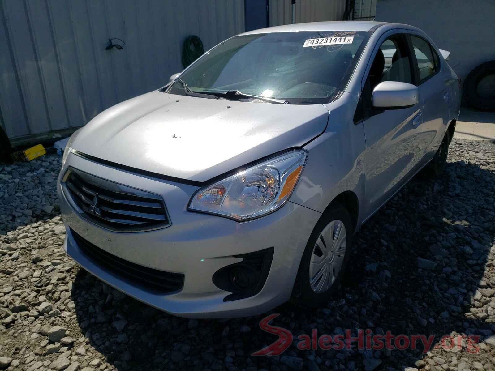 ML32F3FJ7HHF18103 2017 MITSUBISHI MIRAGE