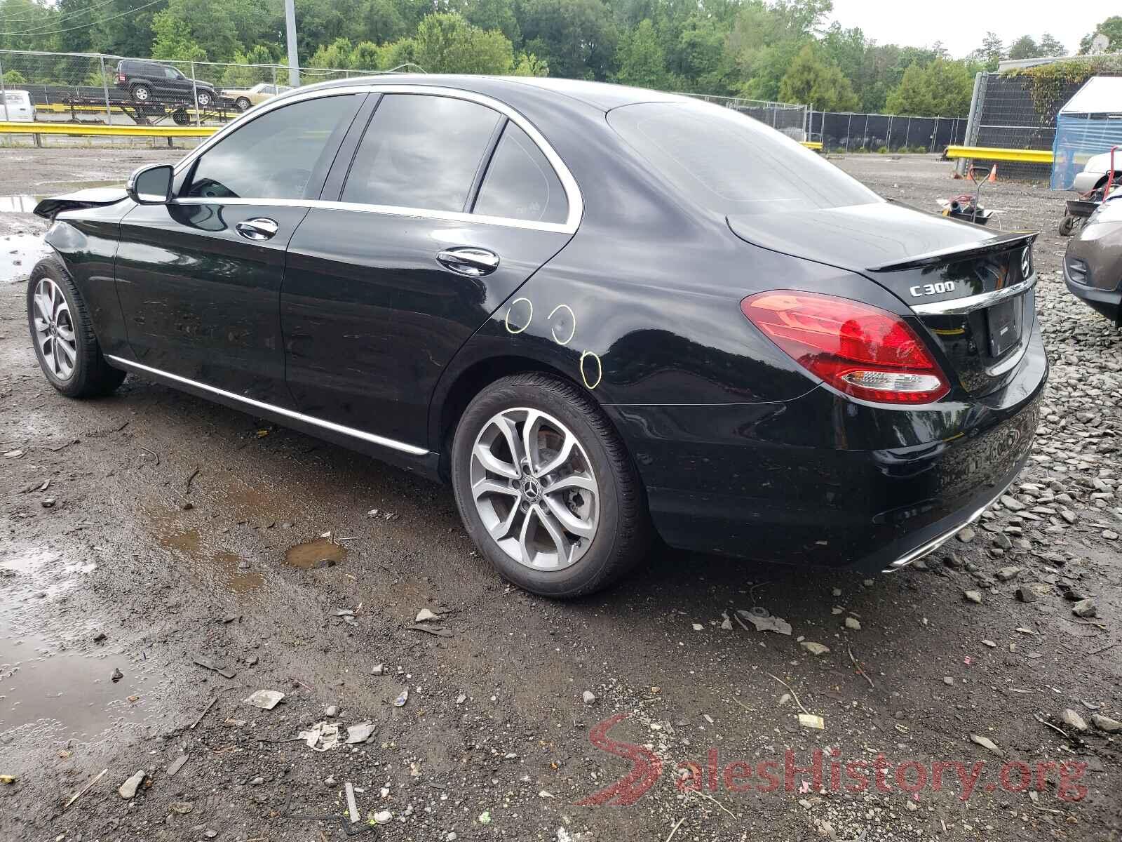 55SWF4KB4JU235453 2018 MERCEDES-BENZ C CLASS