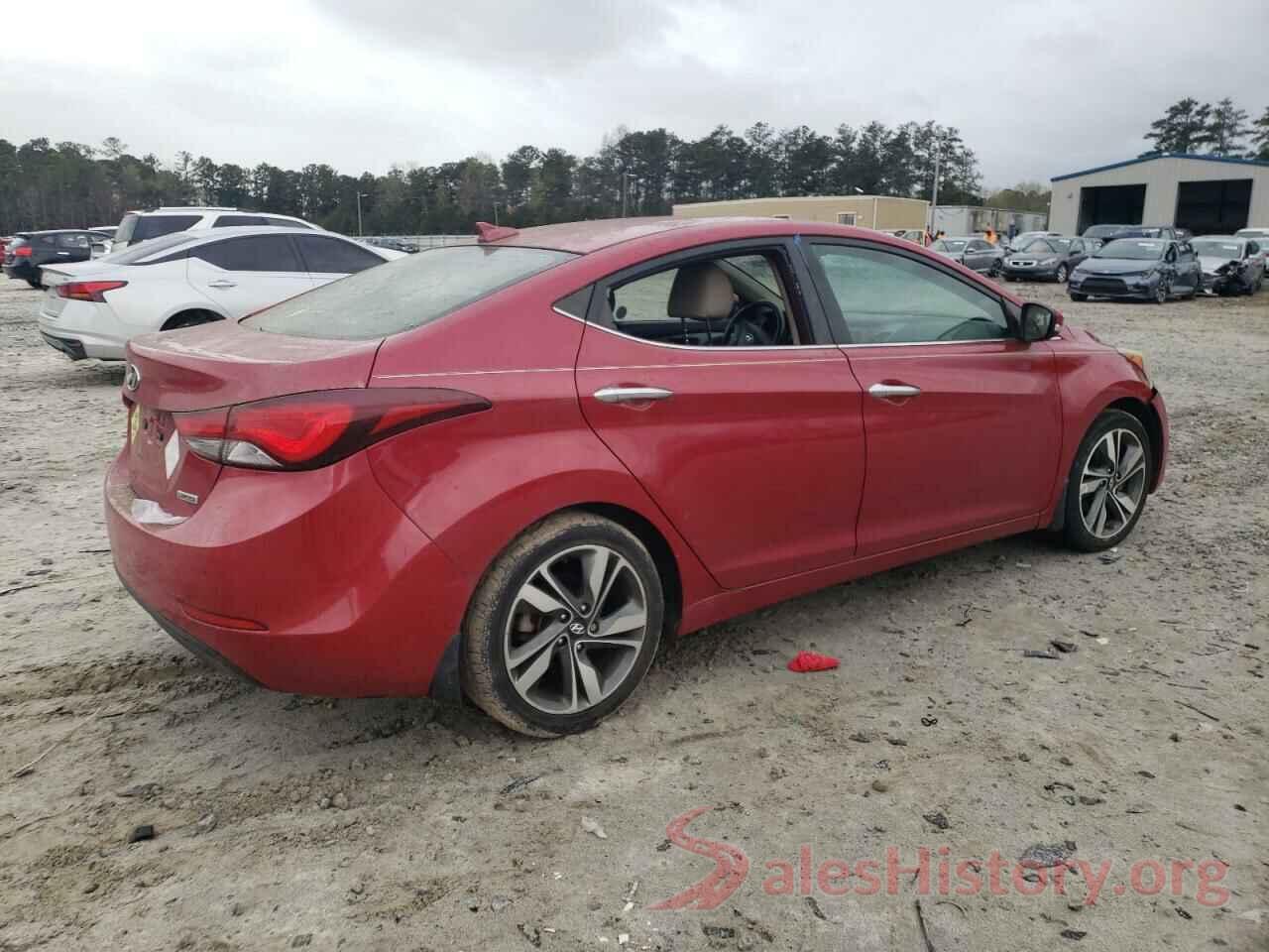 KMHDH4AE5EU126412 2014 HYUNDAI ELANTRA