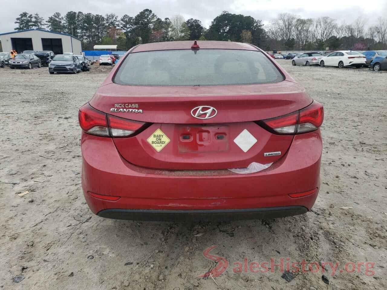 KMHDH4AE5EU126412 2014 HYUNDAI ELANTRA