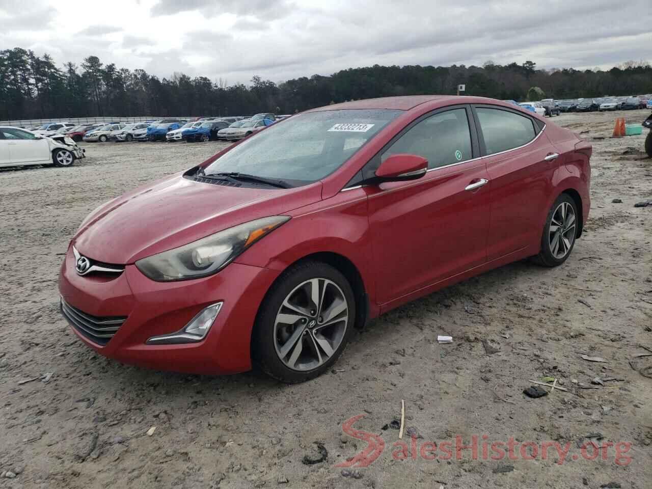 KMHDH4AE5EU126412 2014 HYUNDAI ELANTRA