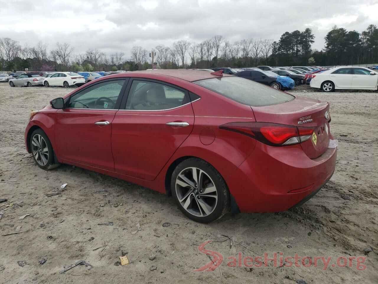 KMHDH4AE5EU126412 2014 HYUNDAI ELANTRA