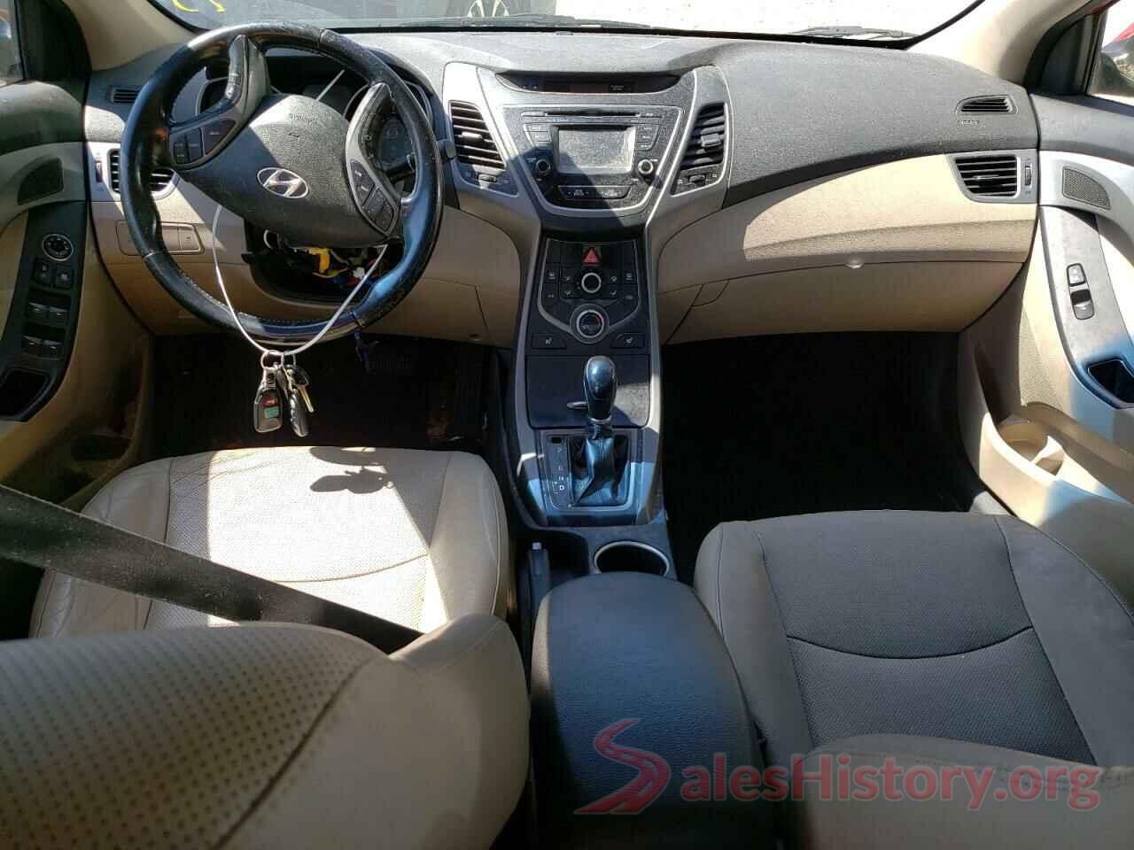 KMHDH4AE5EU126412 2014 HYUNDAI ELANTRA