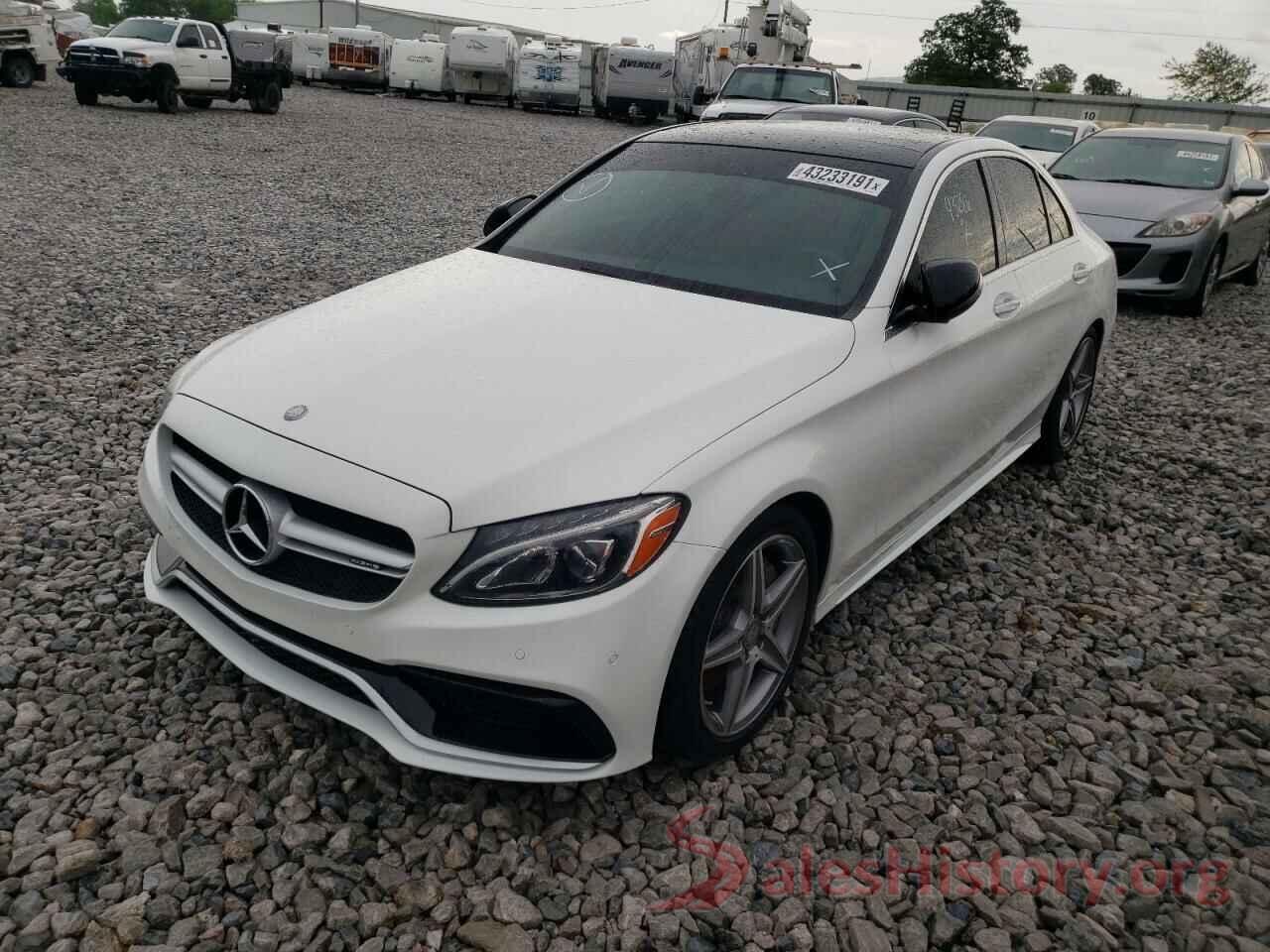 55SWF4KB6GU178665 2016 MERCEDES-BENZ C CLASS