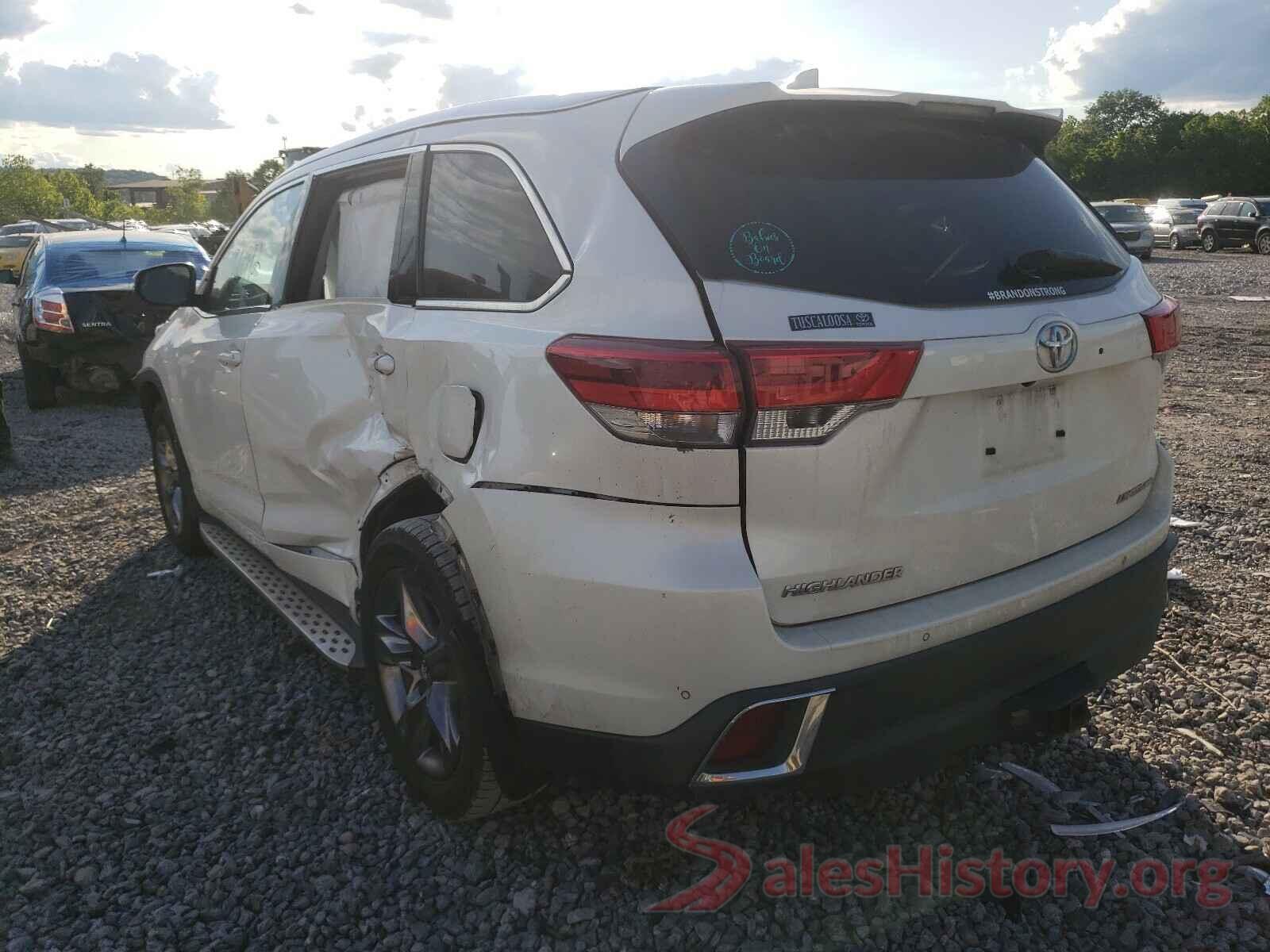 5TDDZRFH5JS893600 2018 TOYOTA HIGHLANDER