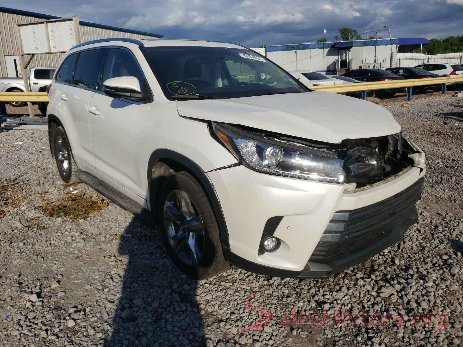 5TDDZRFH5JS893600 2018 TOYOTA HIGHLANDER