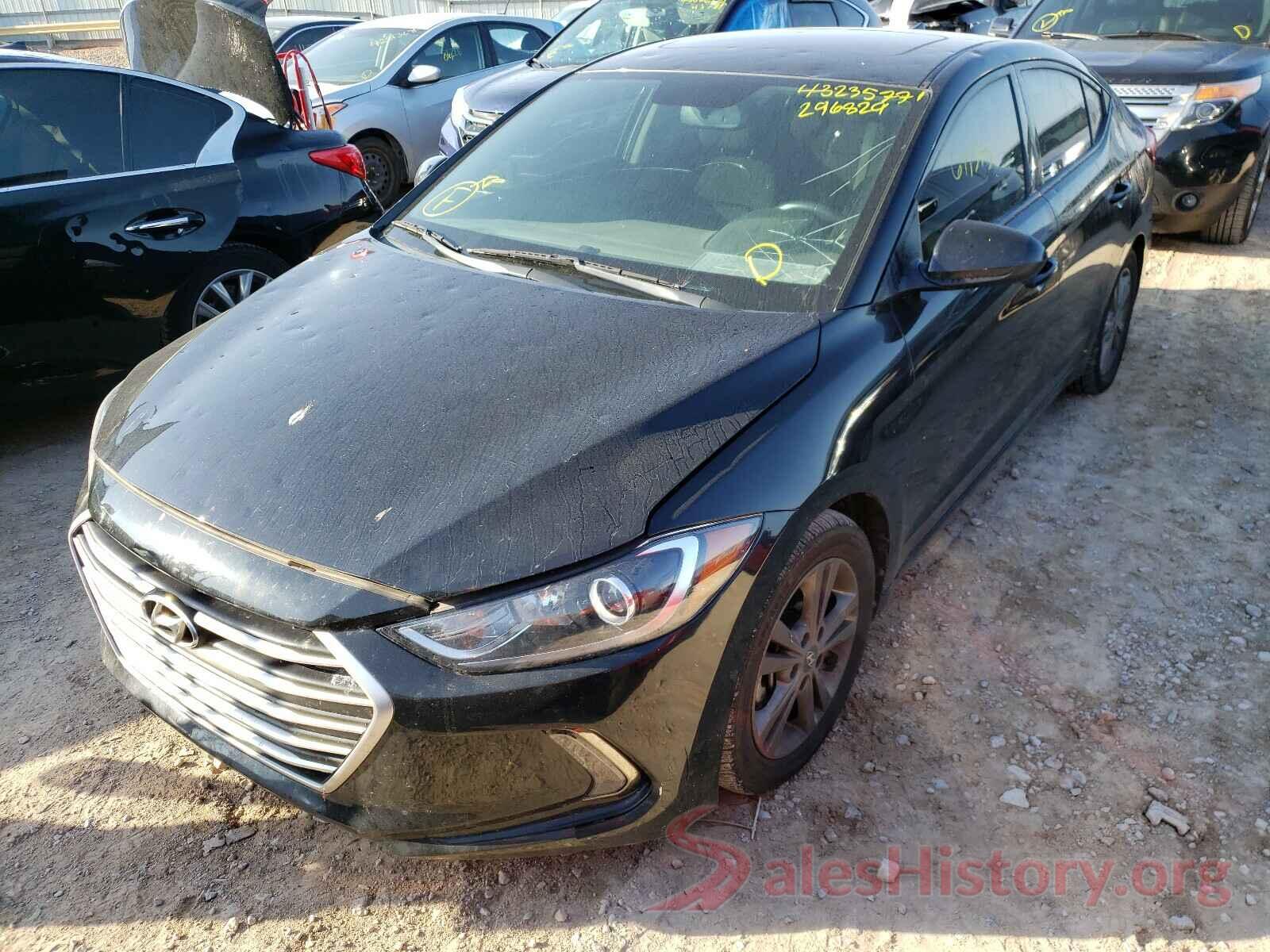 5NPD84LF1JH296829 2018 HYUNDAI ELANTRA