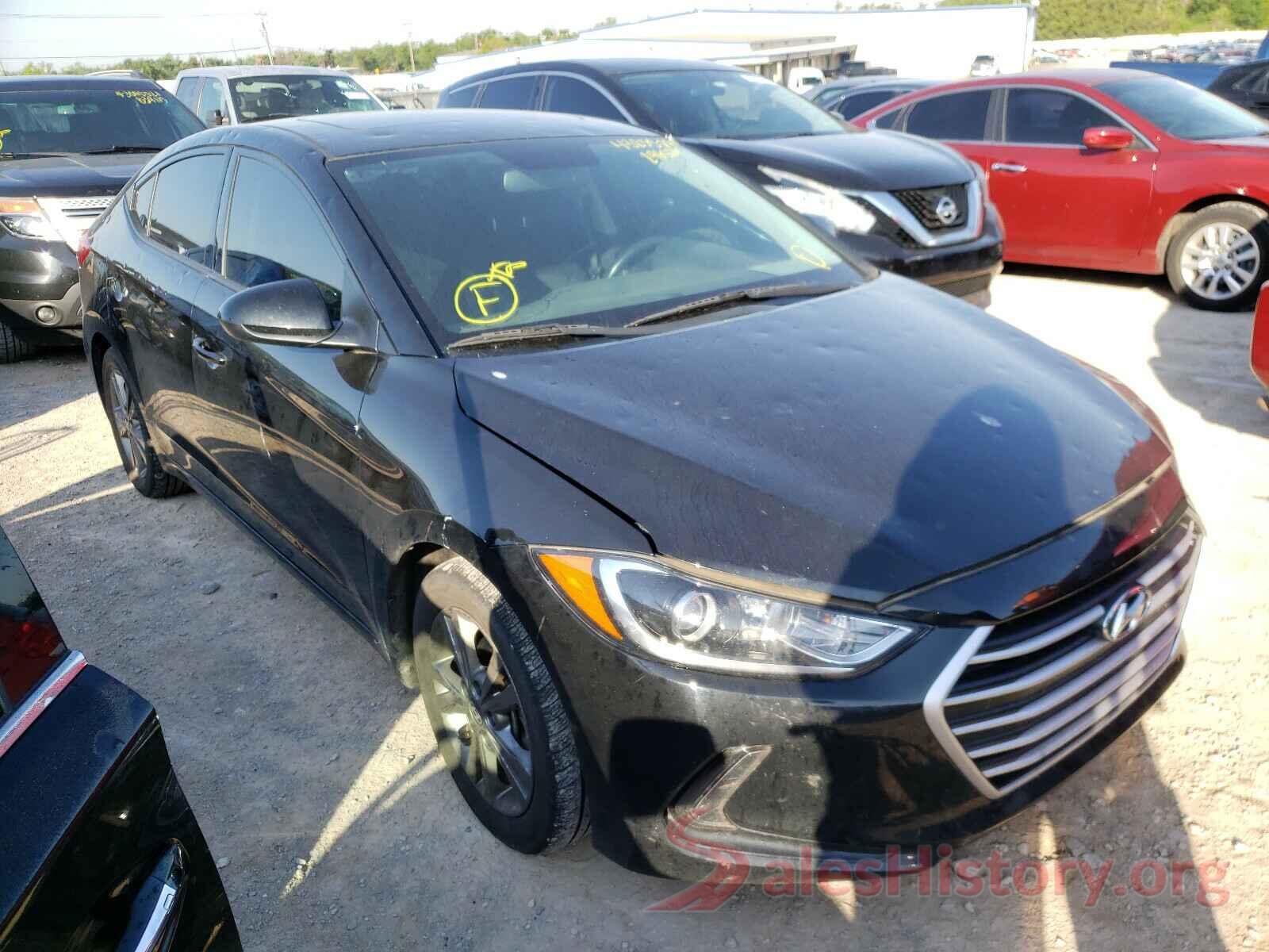 5NPD84LF1JH296829 2018 HYUNDAI ELANTRA