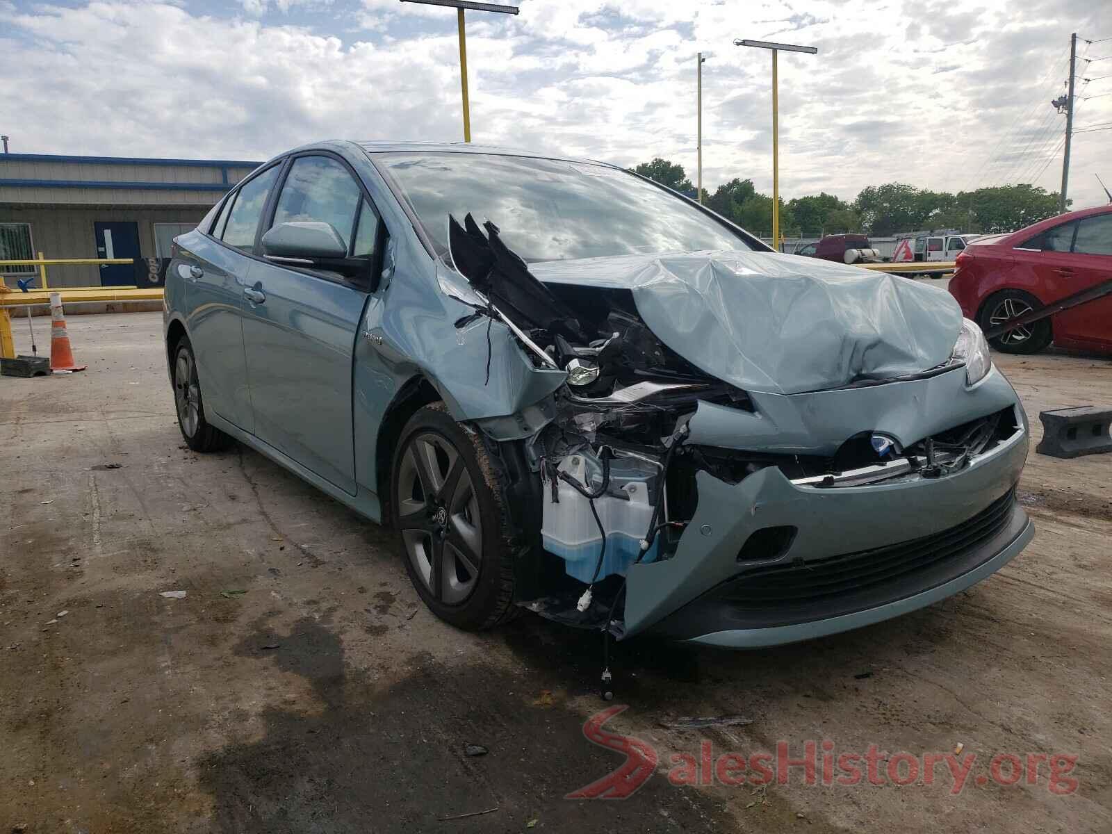 JTDKAMFU4M3136319 2021 TOYOTA PRIUS