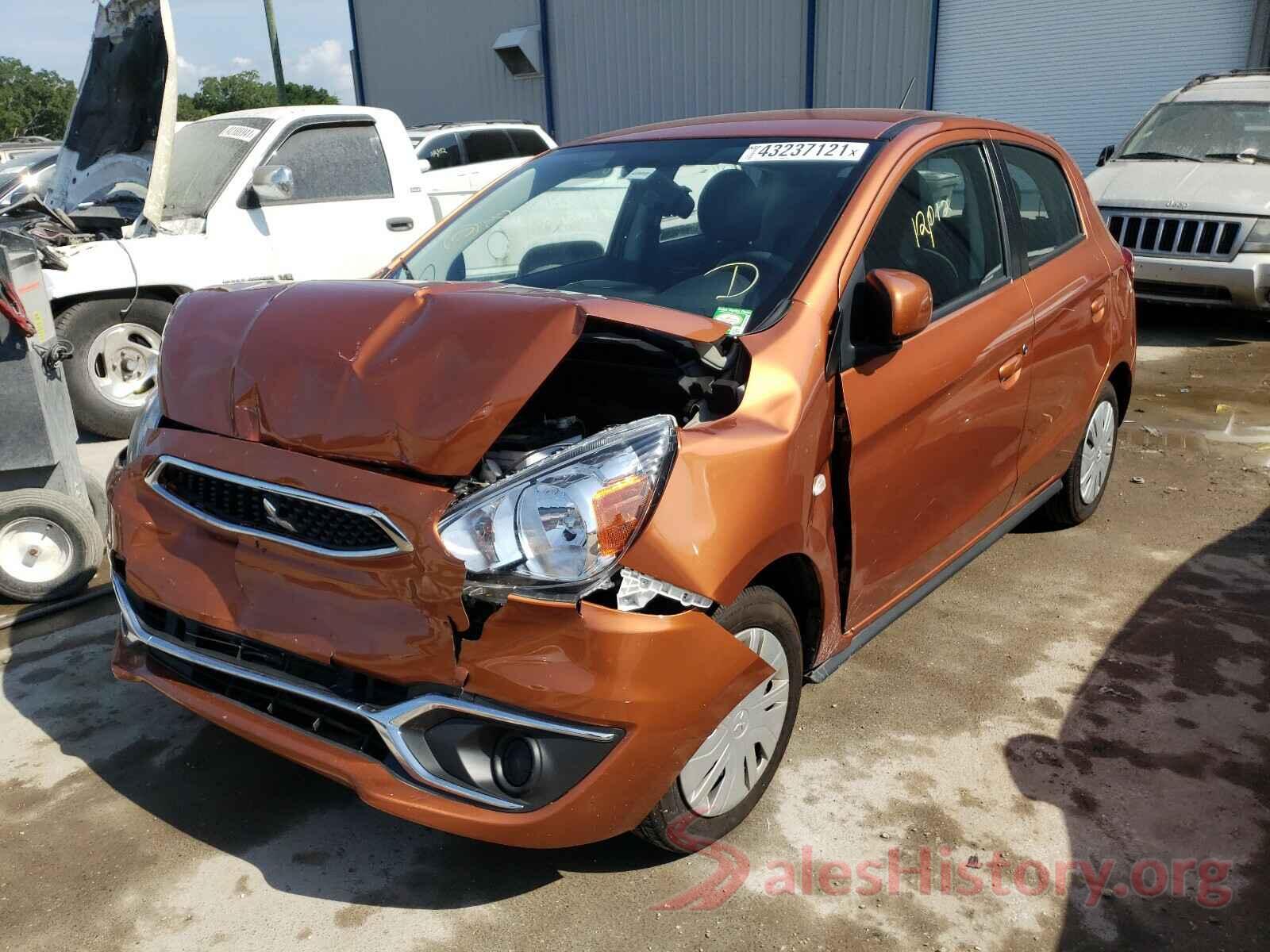 ML32A3HJ2LH004967 2020 MITSUBISHI MIRAGE