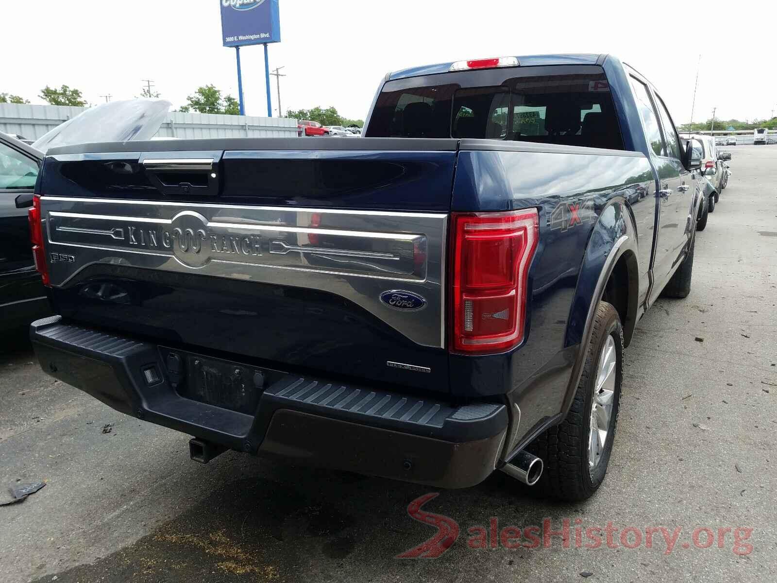 1FTFW1EF5GFA10350 2016 FORD F150