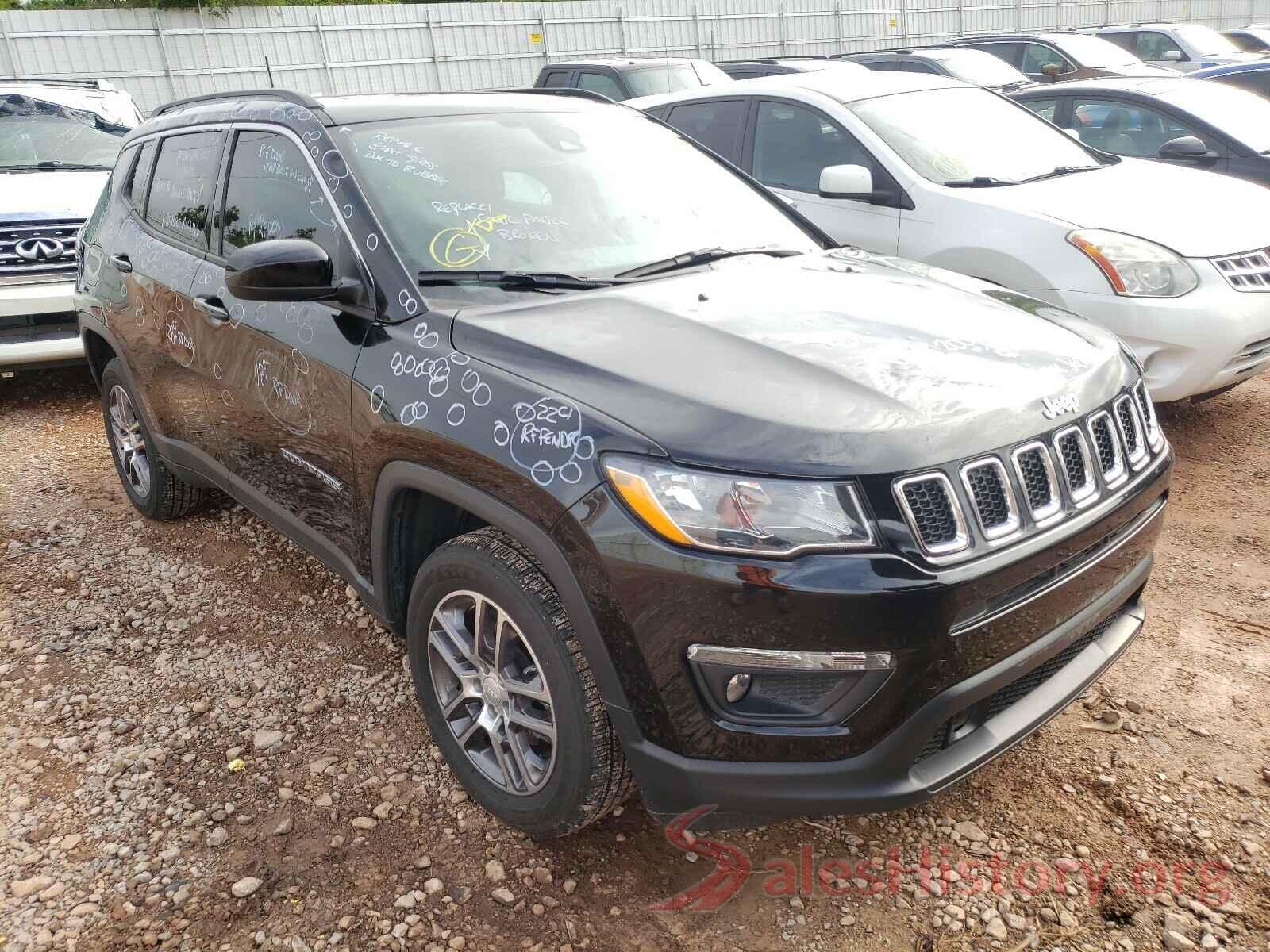 3C4NJDBB8LT240476 2020 JEEP COMPASS