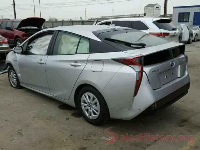 JTDKBRFU8G3012780 2016 TOYOTA PRIUS