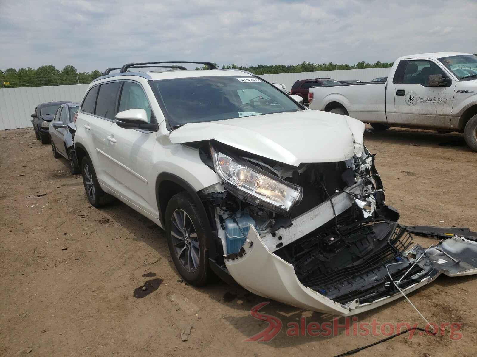 5TDKZRFH1HS525397 2017 TOYOTA HIGHLANDER