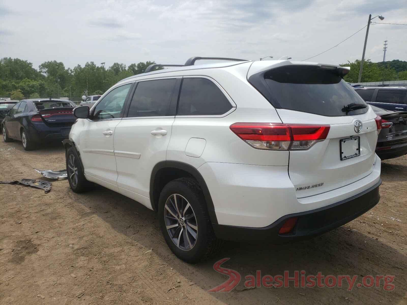 5TDKZRFH1HS525397 2017 TOYOTA HIGHLANDER