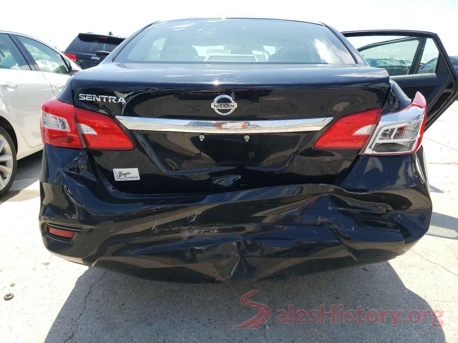 3N1AB7AP8KY458013 2019 NISSAN SENTRA