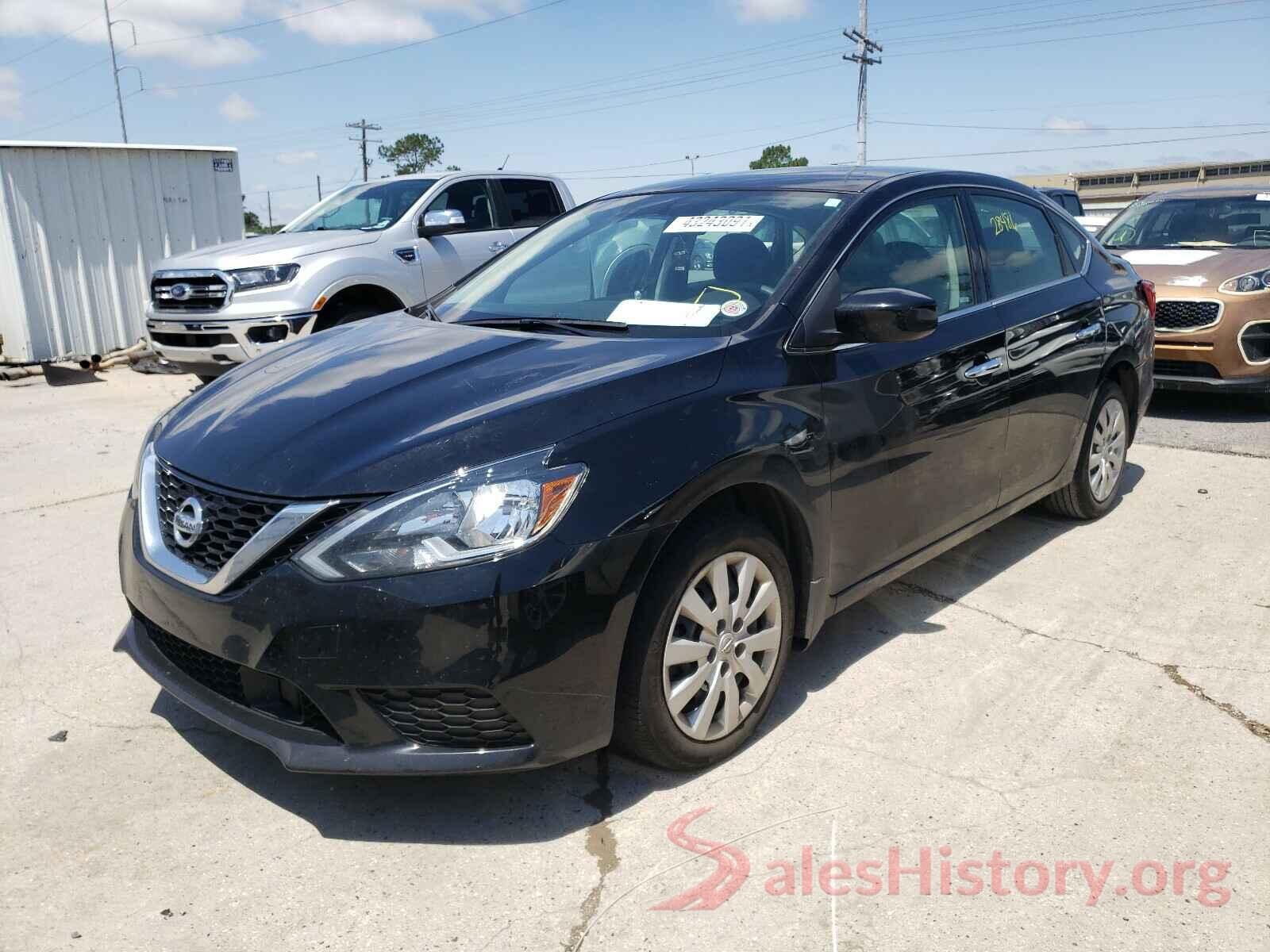 3N1AB7AP8KY458013 2019 NISSAN SENTRA