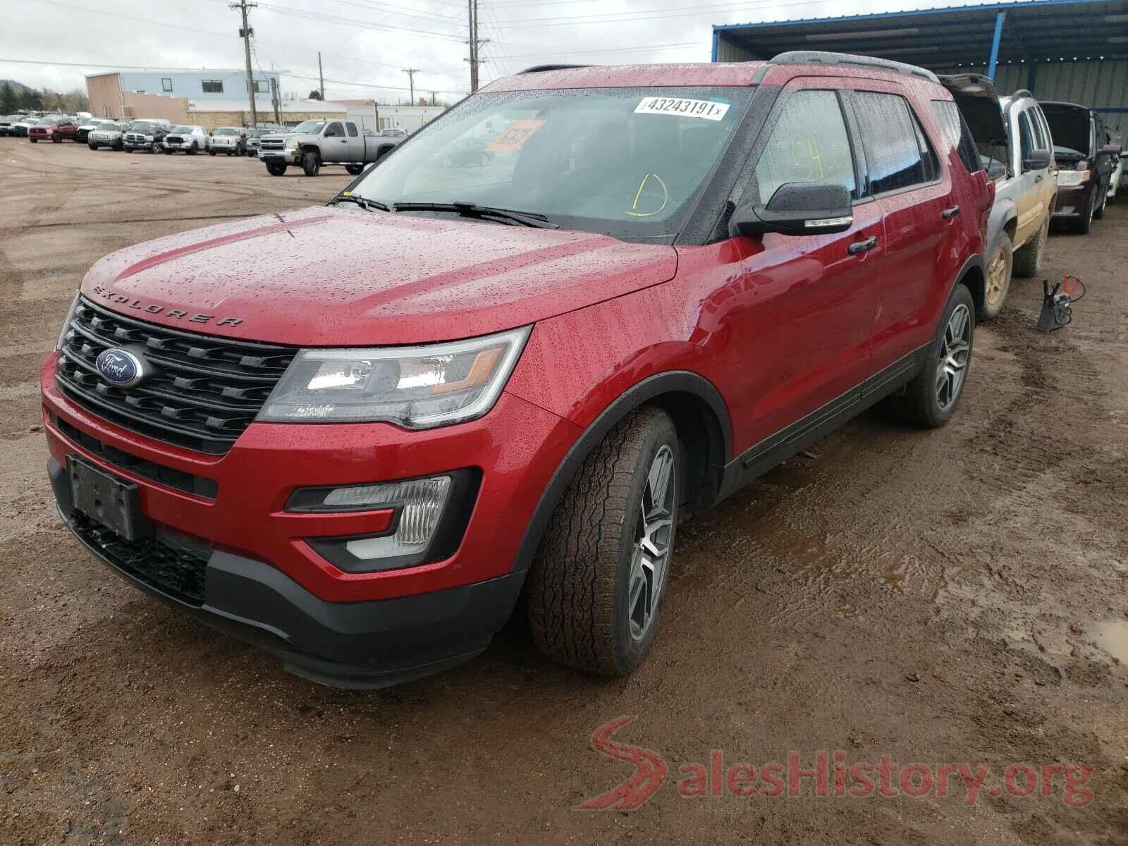 1FM5K8GT3GGA95844 2016 FORD EXPLORER