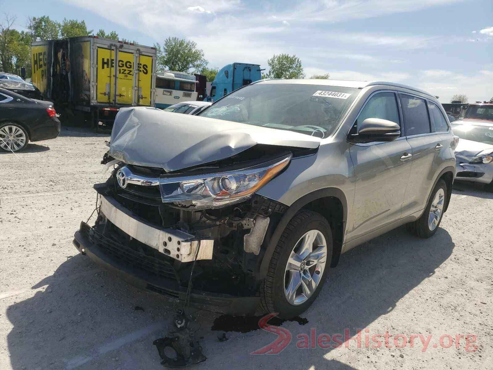 5TDDKRFH7GS307301 2016 TOYOTA HIGHLANDER